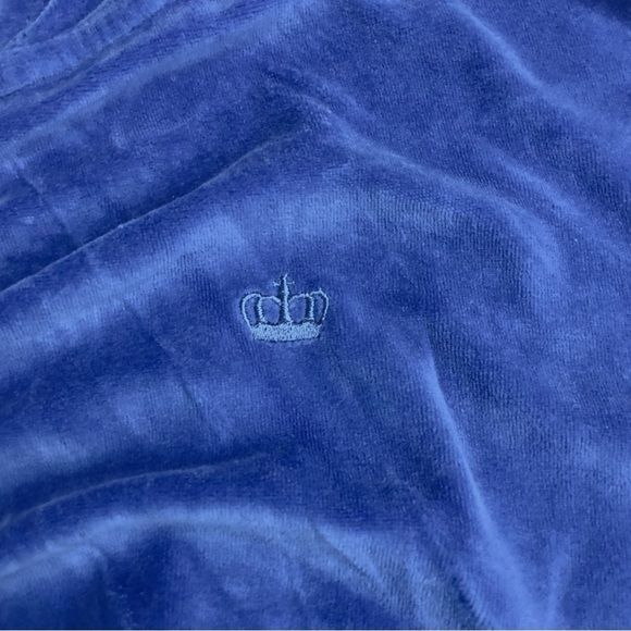 Juicy Couture Blue Jack-et/ Blue Splash Color/ Cropped/ Long Sleeve - Picture 4 of 12